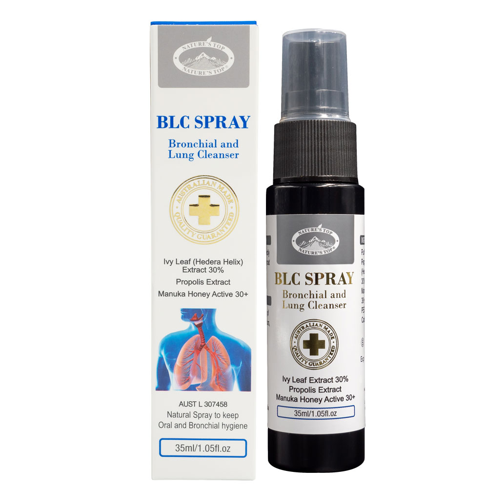 Naturess Bio Technology Pty Ltd Blc Bronchial And Lung Cleanser Spray 35ml 